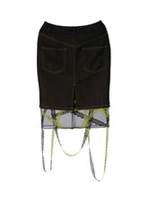 Load image into Gallery viewer, Laser Love Pencil Skirt