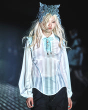 Load image into Gallery viewer, Alcantara Feline Laser Love Headpiece