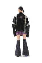 Load image into Gallery viewer, BLACK DENIM JACKET