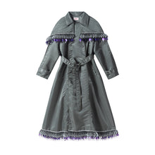 Load image into Gallery viewer, LASER CUT SEQUIN COAT