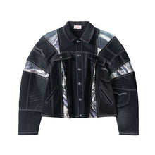 Load image into Gallery viewer, BLACK DENIM JACKET