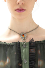 Load image into Gallery viewer, BEADED CHRYSANTHEMUM NECKLACE