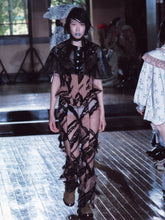 Load image into Gallery viewer, Sheer Lace Flared Trousers