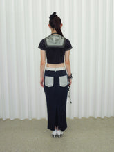 Load image into Gallery viewer, Sailor Scarf Top - Blue
