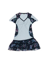 Load image into Gallery viewer, Striped Cat Kaleidoscope Dress