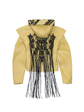 Load image into Gallery viewer, Citron Fringe Rider Jacket