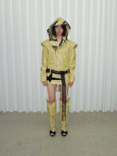 Load image into Gallery viewer, Citron Fringe Rider Jacket