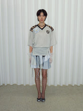 Load image into Gallery viewer, Varsity Baroque V-Neck Top