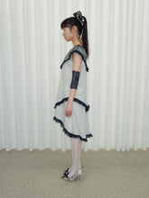 Load image into Gallery viewer, Monochrome Lace Reverie Dress