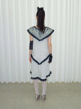 Load image into Gallery viewer, Monochrome Lace Reverie Dress
