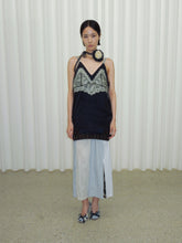 Load image into Gallery viewer, Trompe L'oeil Garter Top / Skirt