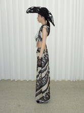 Load image into Gallery viewer, Draped Diagonal Wrap Dress