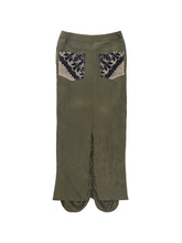 Load image into Gallery viewer, Olive Utility Baroque Skirt
