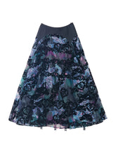 Load image into Gallery viewer, Mystic Feline Fantasy Skirt