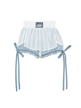 Load image into Gallery viewer, Layered Petal-Hem Ribbon Shorts
