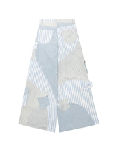 Load image into Gallery viewer, Patchwork Stripe Utility Pants