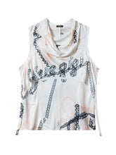 Load image into Gallery viewer, White Logo Tank-top