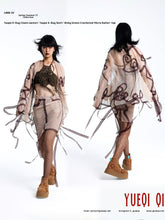 Load image into Gallery viewer, Taupe X-Ray Skirt