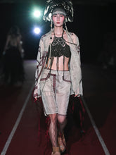 Load image into Gallery viewer, Taupe X-Ray Skirt