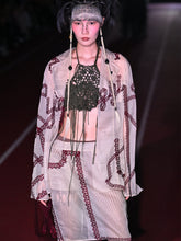 Load image into Gallery viewer, Taupe X-Ray Skirt