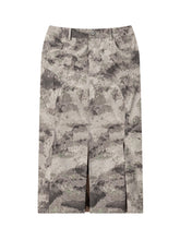 Load image into Gallery viewer, Camo Pleated Maxi Skirt