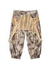 Load image into Gallery viewer, Camo Capris with Mesh Overlay