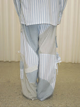 Load image into Gallery viewer, Patchwork Stripe Utility Pants