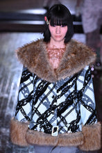 Load image into Gallery viewer, Rosa Fur Trim Belted Jacket