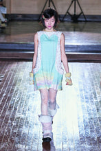 Load image into Gallery viewer, Mint Rosa Letter Paper Pinafore Dress