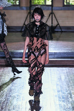 Load image into Gallery viewer, Sheer Lace Flared Trousers
