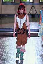 Load image into Gallery viewer, Hooded Corset Vest