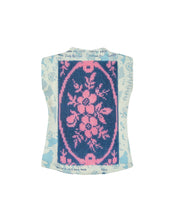 Load image into Gallery viewer, Rose Medallion Bead Card Top