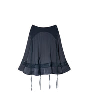 Load image into Gallery viewer, Midnight Corset Lace Skirt