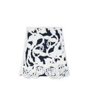 Load image into Gallery viewer, White Fur Rose Mini Skirt