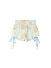 Load image into Gallery viewer, Mint Rosa Heart Floral Lace Shorts