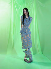 Load image into Gallery viewer, SILK SCREEN DENIM VEST