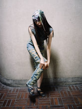 Load image into Gallery viewer, SILK SCREEN DENIM VEST