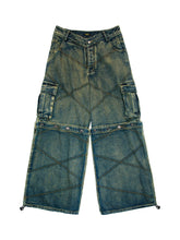 Load image into Gallery viewer, CARGO DENIM TROUSERS