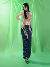 Load image into Gallery viewer, RUFFLE SEQUIN TOP