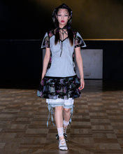Load image into Gallery viewer, Striped Cat Kaleidoscope Dress