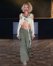 Load image into Gallery viewer, Lemon Ruffle Flow Blouse