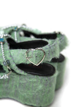 Load image into Gallery viewer, BEADED PLATFORM SHOES