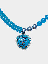 Load image into Gallery viewer, 'LOVE' NECKLACE (BLUE)