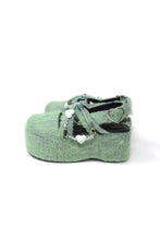 Load image into Gallery viewer, BEADED PLATFORM SHOES