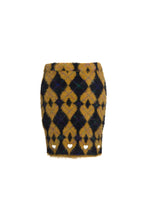 Load image into Gallery viewer, MINI KNIT SKIRT(YELLOW)