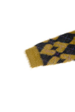 Load image into Gallery viewer, DIAMOND HEART SHAPE CARDIGAN (YELLOW)