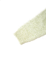 Load image into Gallery viewer, EYELASH YARN HEART SHAPE SWEATER (SILVER)