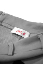 Load image into Gallery viewer, BEADED FLOCKING SPORT V-WAIST PANTS (GREY)