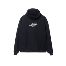 Load image into Gallery viewer, SPACE COLLAR  HOODIE WITH BEADED PLANET