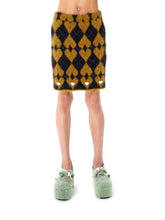 Load image into Gallery viewer, MINI KNIT SKIRT(YELLOW)